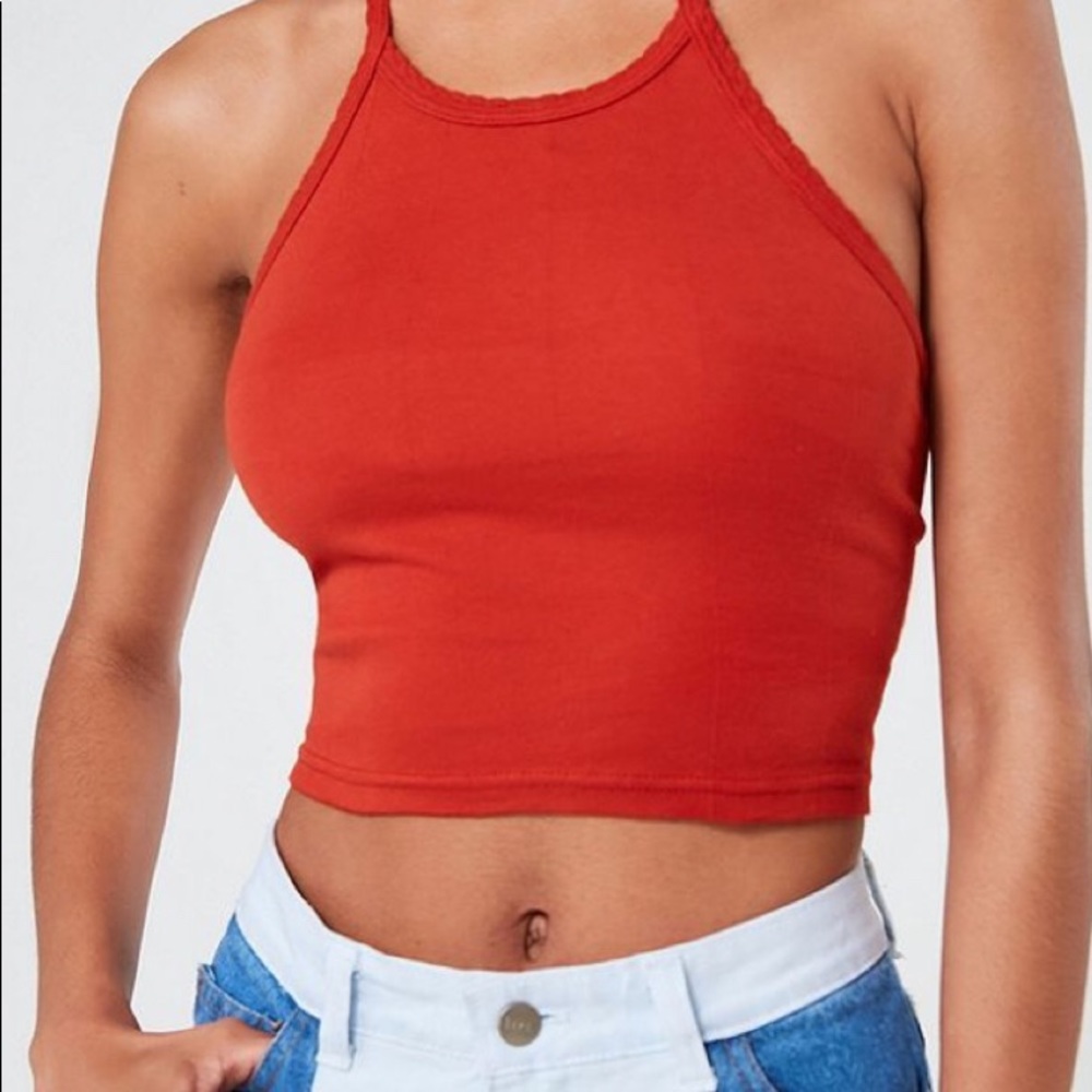 ‼️ LAST CHANCE NWT UO Halter Tank in Terra Cotta - Picture 2 of 5